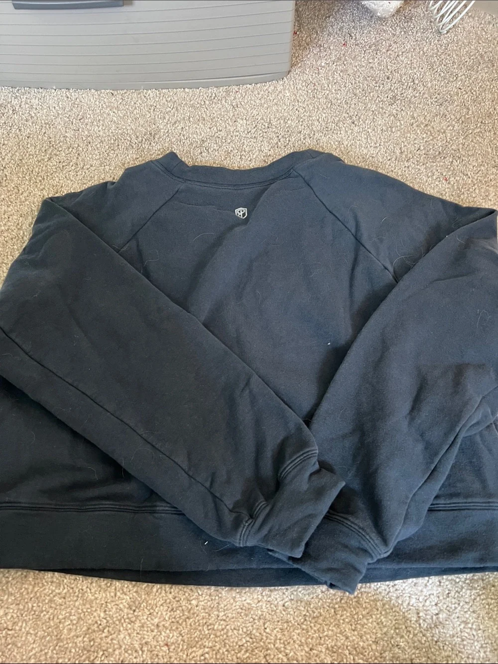 Born Primitive Black Crewneck Sweatshirt - Minimal Pullover - Picture 3 of 3